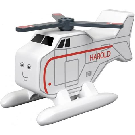 Thomas & Friends Wood Harold Character Wooden Helicopter - Walmart.com ...