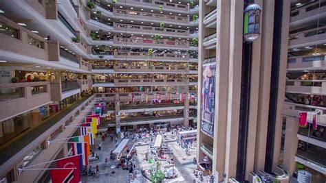 DALLAS, TEXAS - JUNE 26, 2015 : Inside The Dallas World Trade Center At ...