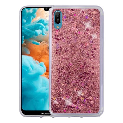 BACK CASE COVER MAGIC STARS LIQUID Colourful HUAWEI Y6 2019 / Y6 PRO 2019 PINK 121077 | VegaCom