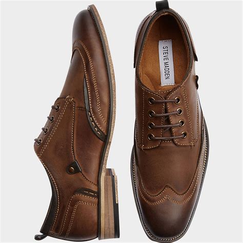 Buy a Steve Madden Jahonis Tan Wingtips and other Casual Shoes at Men's Wearhouse. Browse the ...