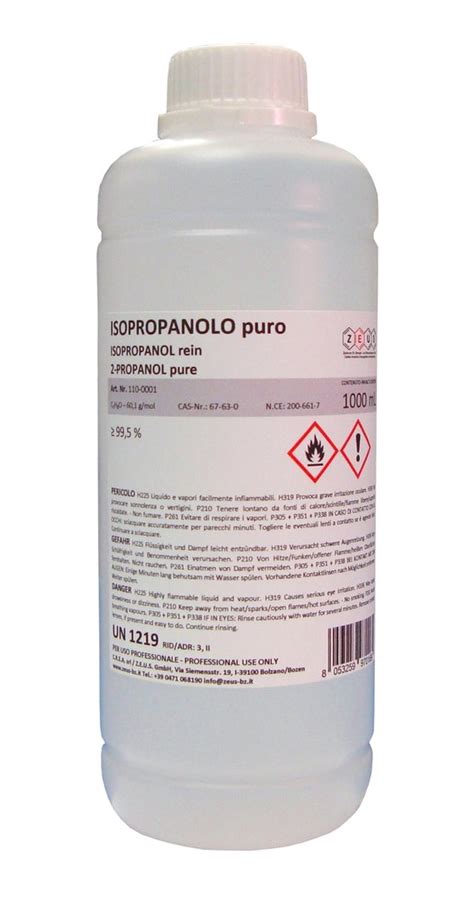 Isopropyl alcohol pure (C3H8O, 2-propanol) - buy online