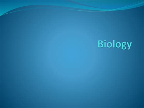 Biology