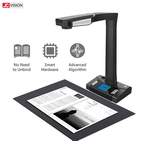 OCR Portable Document Scanner With Finger Erasing / Curve Correction ...