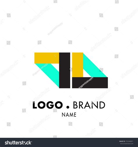 Simple Geometric Corporate Logo Design Stock Vector (Royalty Free) 755340871 | Shutterstock