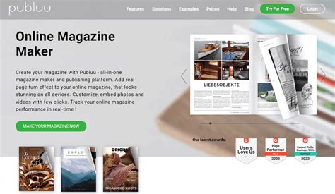 Publuu-Interactive Magazine Creator