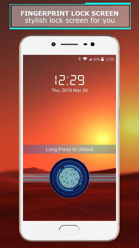 Fingerprint lock screen APK for Android Download