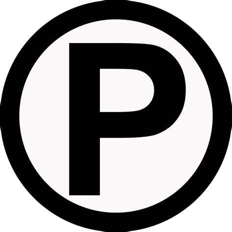 Parking Symbol Circle PNG | Picpng