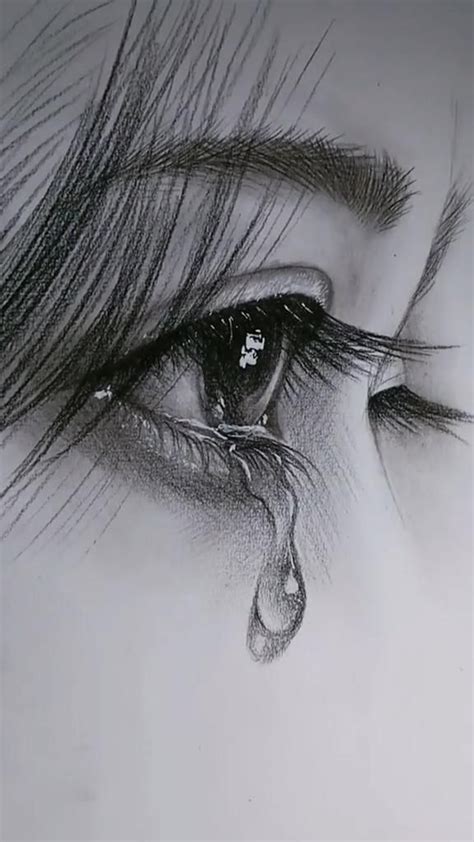 Realistic Crying Eye Drawing Step By Step - vrogue.co