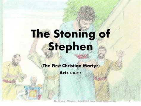 PPT - The Stoning of Stephen PowerPoint Presentation, free download ...