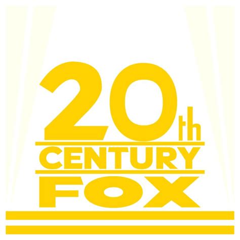 20th Century Fox Logo - Front Orthographic Scale