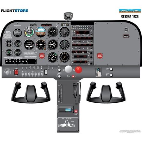 an airplane cockpit with the control panel and dashboard buttons on each side is shown in this image