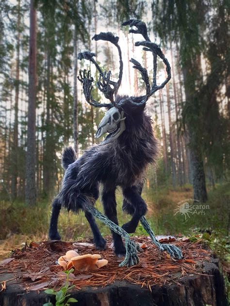 The Wendigo - Artdoll (SOLD) by Escaron | Bestias fantásticas ...