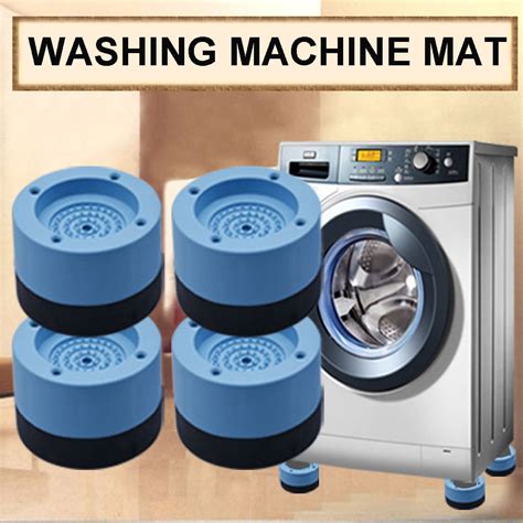 Washing Machine Rubber Mat Anti-Vibration Pad Universal Fixed Non-slip Damping - Walmart.com ...