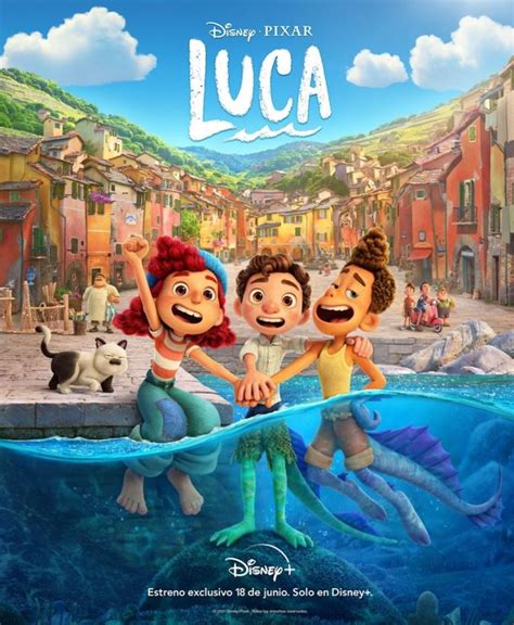 Official Poster for Disney and Pixar's 'Luca' - METAFLIX