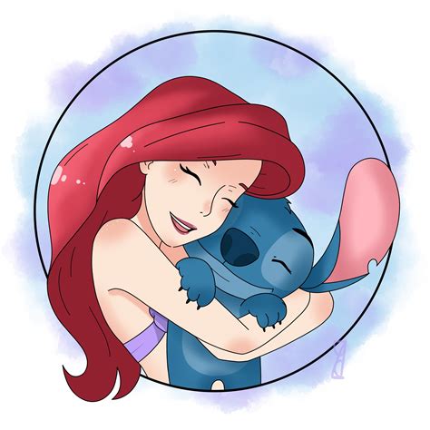 Ariel and Stitch : r/disney