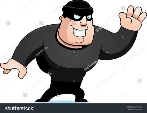 Burglar Cartoon - Robber Robbery Cartoon Funny Robbed Running Thief Stupid Money | Lentrisinc