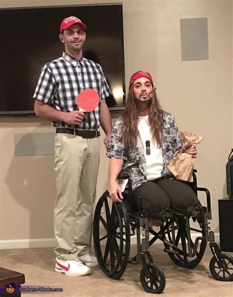 Forrest Gump and Lieutenant Dan - Halloween Costume Contest