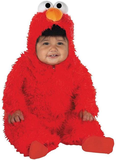 Sesame Street Elmo Deluxe Costume - Baby | Elmo costume, Elmo halloween costume, Baby costumes