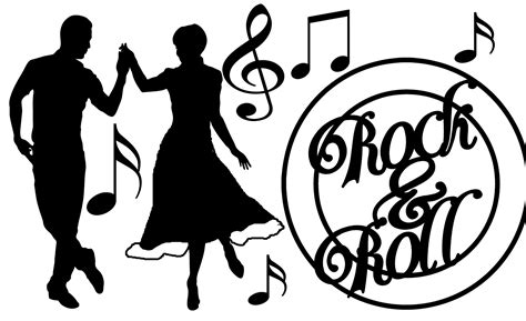 Rock And Roll Silhouette at GetDrawings | Free download