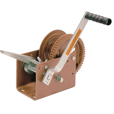 Hand Crank Winch With 2,500 lb. Pulling Capacity — Gempler's