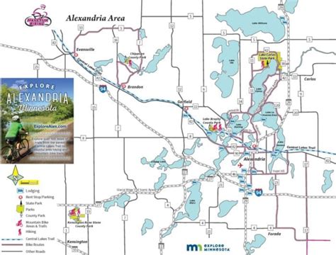 Alexandria Area Bike Map - Explore Alexandria Minnesota