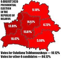 2020 Belarusian presidential election - Wikipedia