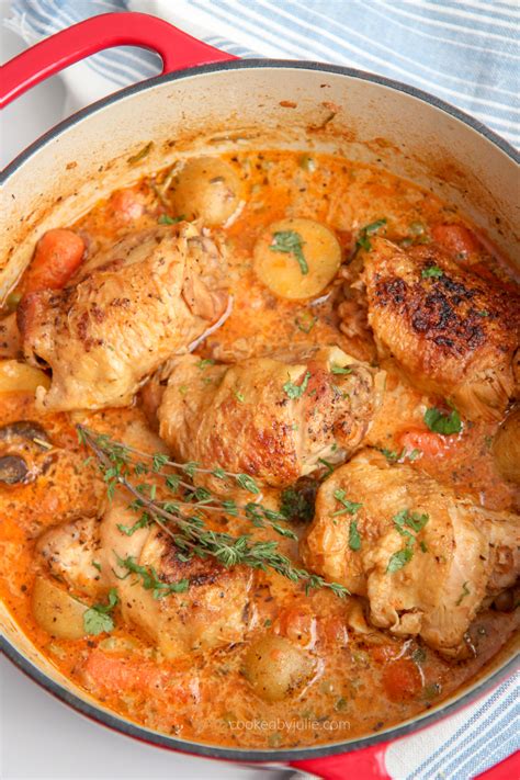 Easy Chicken Stew Recipe (Video) - Cooked by Julie