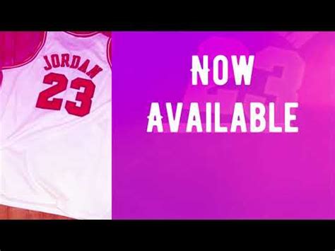 Nike Chicago Bulls Michael Jordan Home Jersey - YouTube
