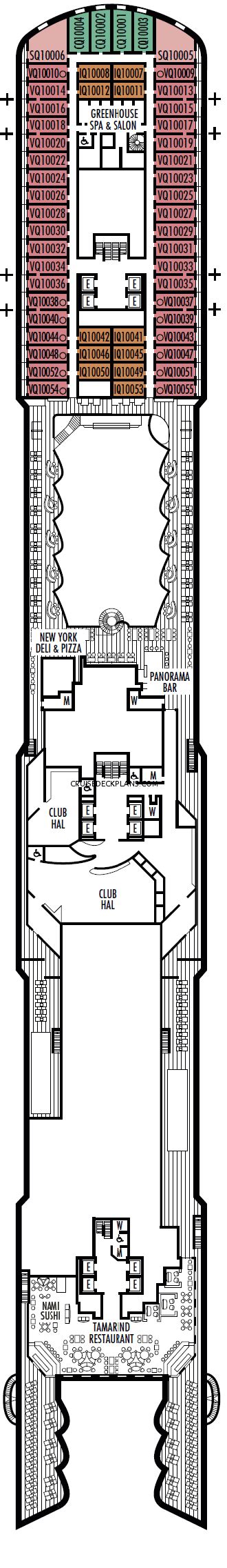 Koningsdam Deck Plans, Layouts, Pictures, Videos