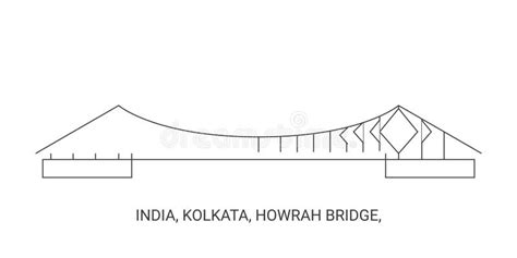 Howrah Bridge Kolkata Stock Illustrations – 23 Howrah Bridge Kolkata ...