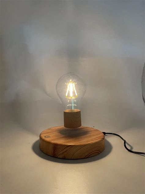 Levitating lamp Magnetic Levitating Lamp Floating Led Light Bulb Home ...