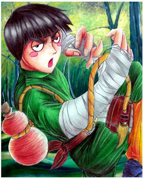 Rock Lee: Drunken Fist Kung Fu by Giosuke on DeviantArt