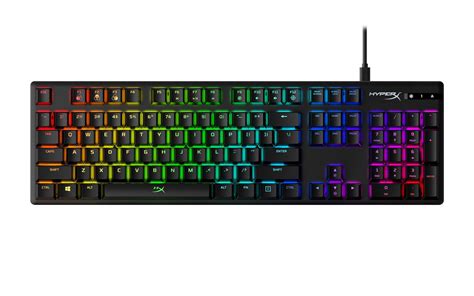 HyperX Alloy Origins Red Linear Switches Wired Mechanical Gaming Keyboard | GameStop