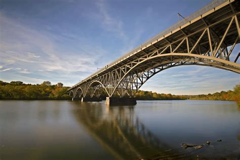 October on the Schuylkill River under the Strawberry Mansion Bridge, Philadelphia [OC ...