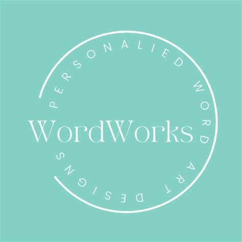 WordWorks Personalised Word Art