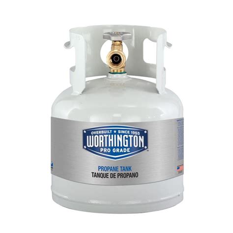 Worthington Pro Grade 4.25-lb Empty Propane Tank at Lowes.com