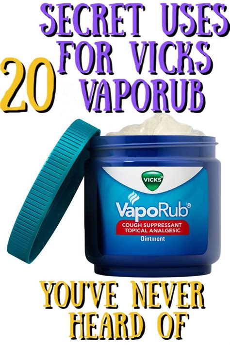 Vicks VapoRub cures everything #vicks #vicksvaporub #vicksvaporubuses #vickvaporubfeet # ...