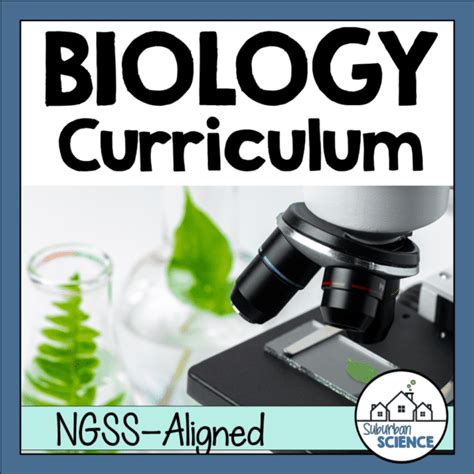 Biology Curriculum (Full-Year High School) - Suburban Science