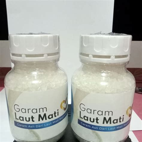 Jual Garam Laut Mati Garam Asli Dari Laut Mati Murni Dan Alami | Shopee ...