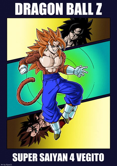 Vegito Super Saiyan 4 by ElyasArts on DeviantArt