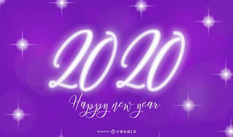 Creative Purple Light 2015 Typography Vector Download