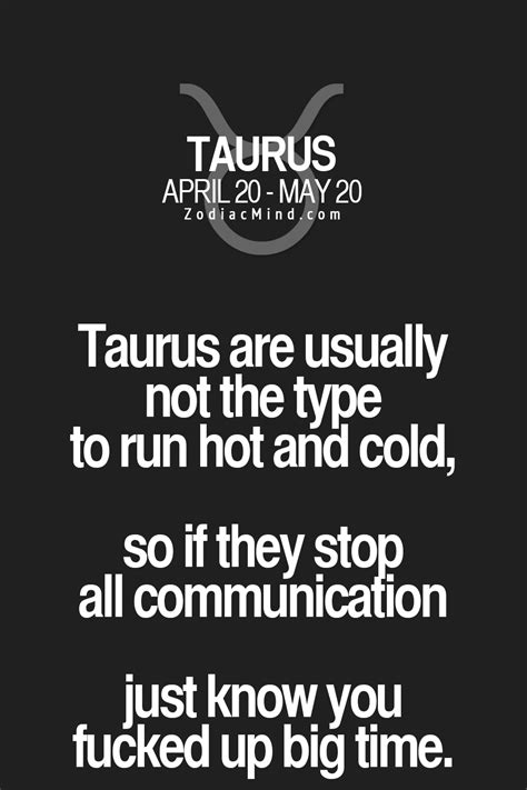 Fun facts about your sign here - Zodiac Mind - Your #1 source for Zodiac Facts | Taurus quotes ...