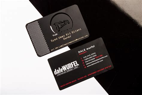 Black Metal Business Cards | Luxury Printing