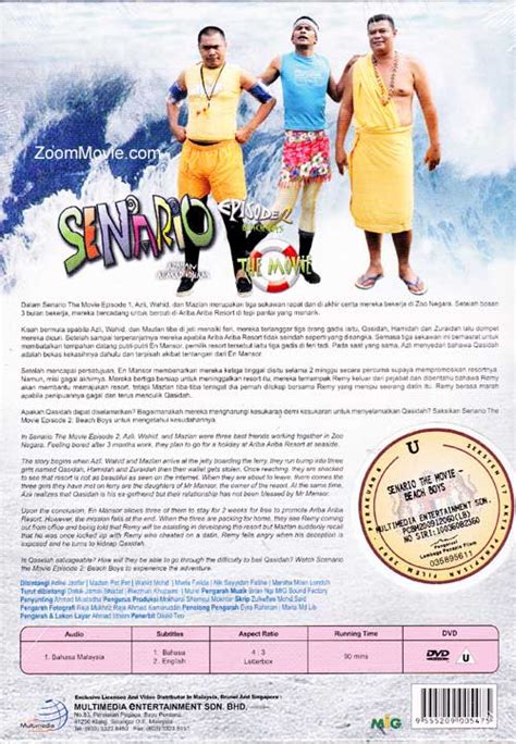 Senario The Movie Episode 2 Beach Boys (DVD) Malay Movie Cast by Azlee ...