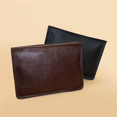 Brown Pouch For Men | RIELH