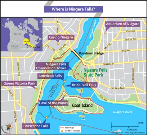 Where is Niagara Falls Located? - Answers