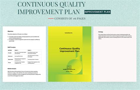 What Is A Continuous Quality Improvement Plan - Design Talk