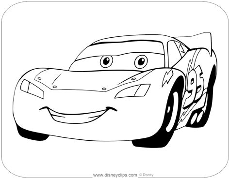 Disney Pixar's Cars Coloring Pages | Disneyclips.com