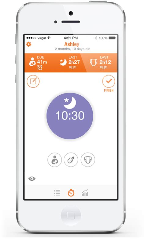 BabyTime – New Baby App for New Parents to Track Baby's Feeding and Sleeping Patterns Baby Apps ...