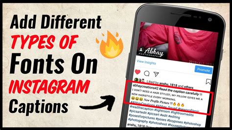 How to add different types of fonts on Instagram Captions without any ...